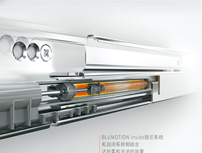 阻尼方杆橱柜骑马抽